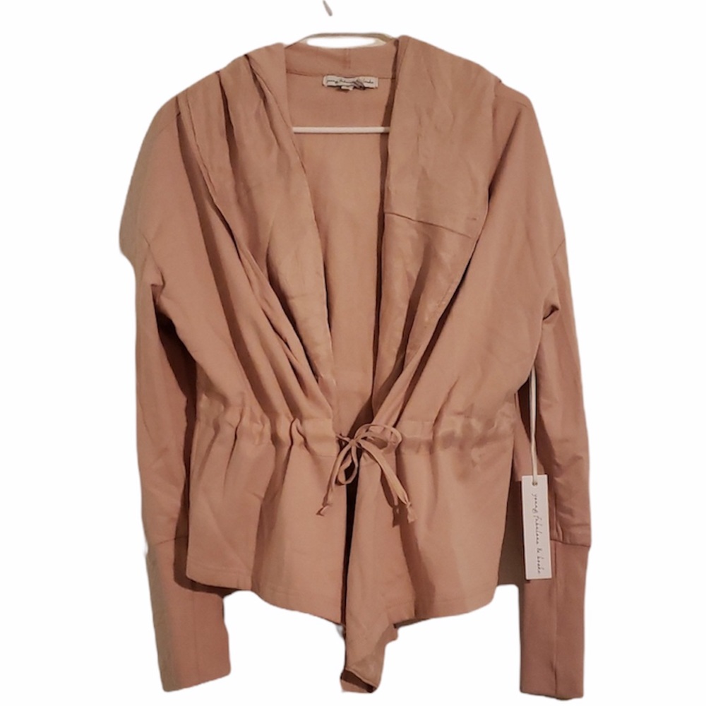 Young fabulous & broke hooded lightweight jacket